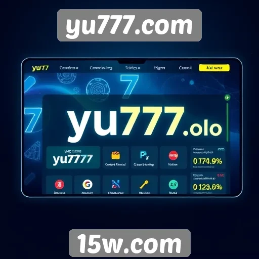 Análise da interface do usuário do site yu777.com